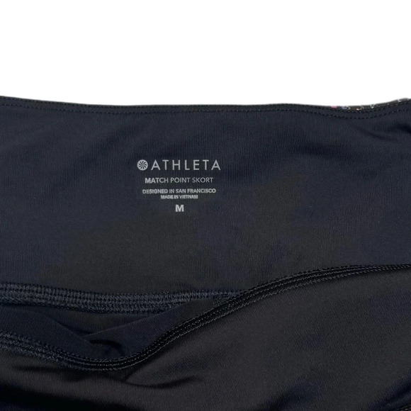 {Athleta} "Match Point Skort in Burnt Purple Graphic" Tennis Pickleball Golf - Picture 4 of 6